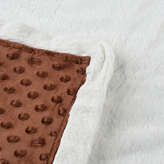 Blanket + Neck pillow | Brown