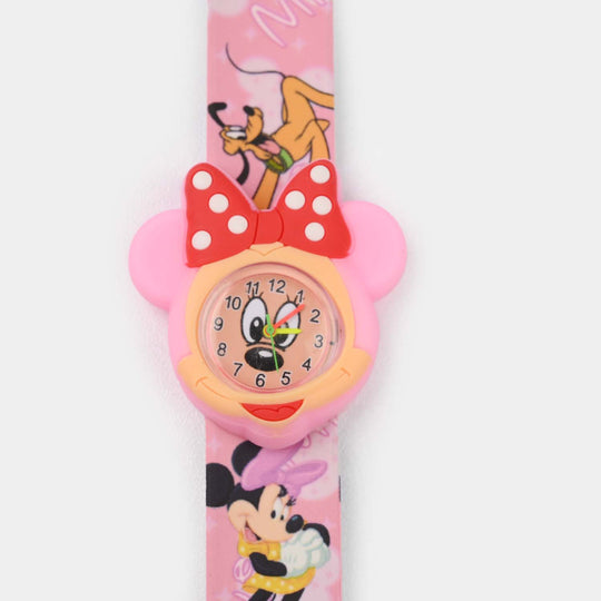 Slap Band Silicon Wrist Watch