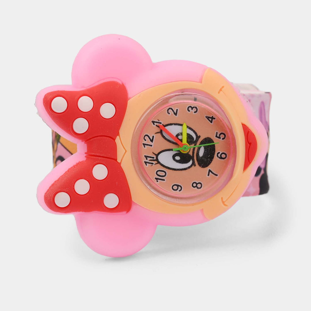 Slap Band Silicon Wrist Watch