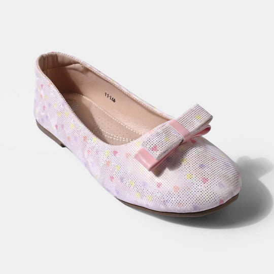 Girls Pumps 11-146-Pink