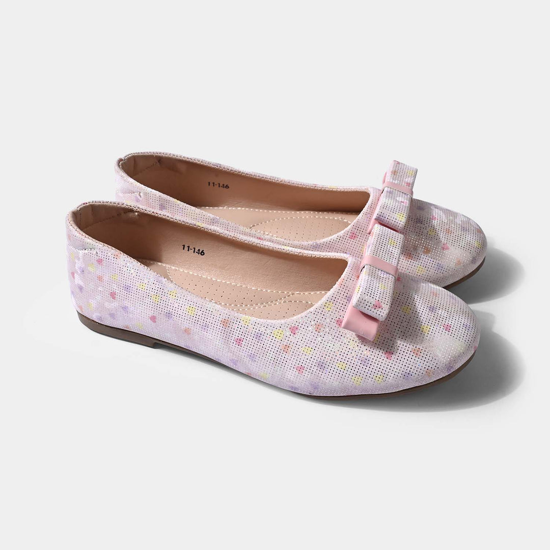 Girls Pumps 11-146-Pink