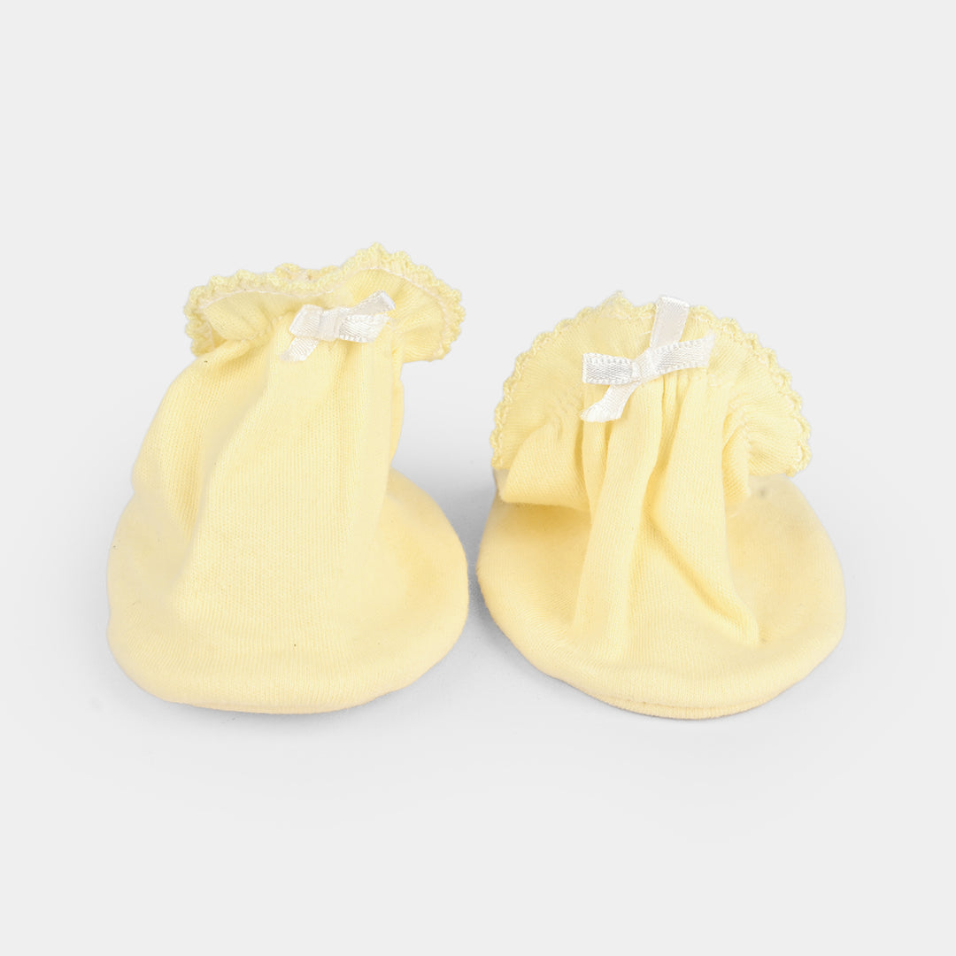 Soft Cotton Baby Booties | 9-12M