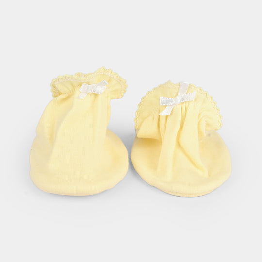 Soft Cotton Baby Booties | 9-12M