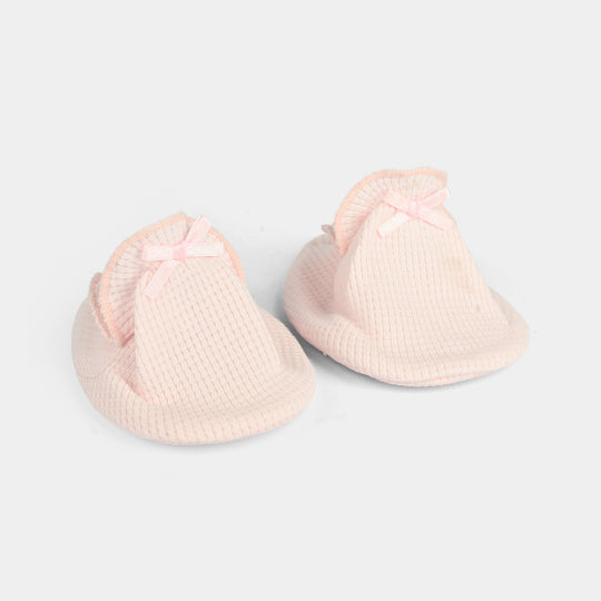 Soft Cotton Baby Booties | 6-9M
