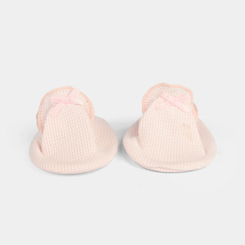 Soft Cotton Baby Booties | 6-9M