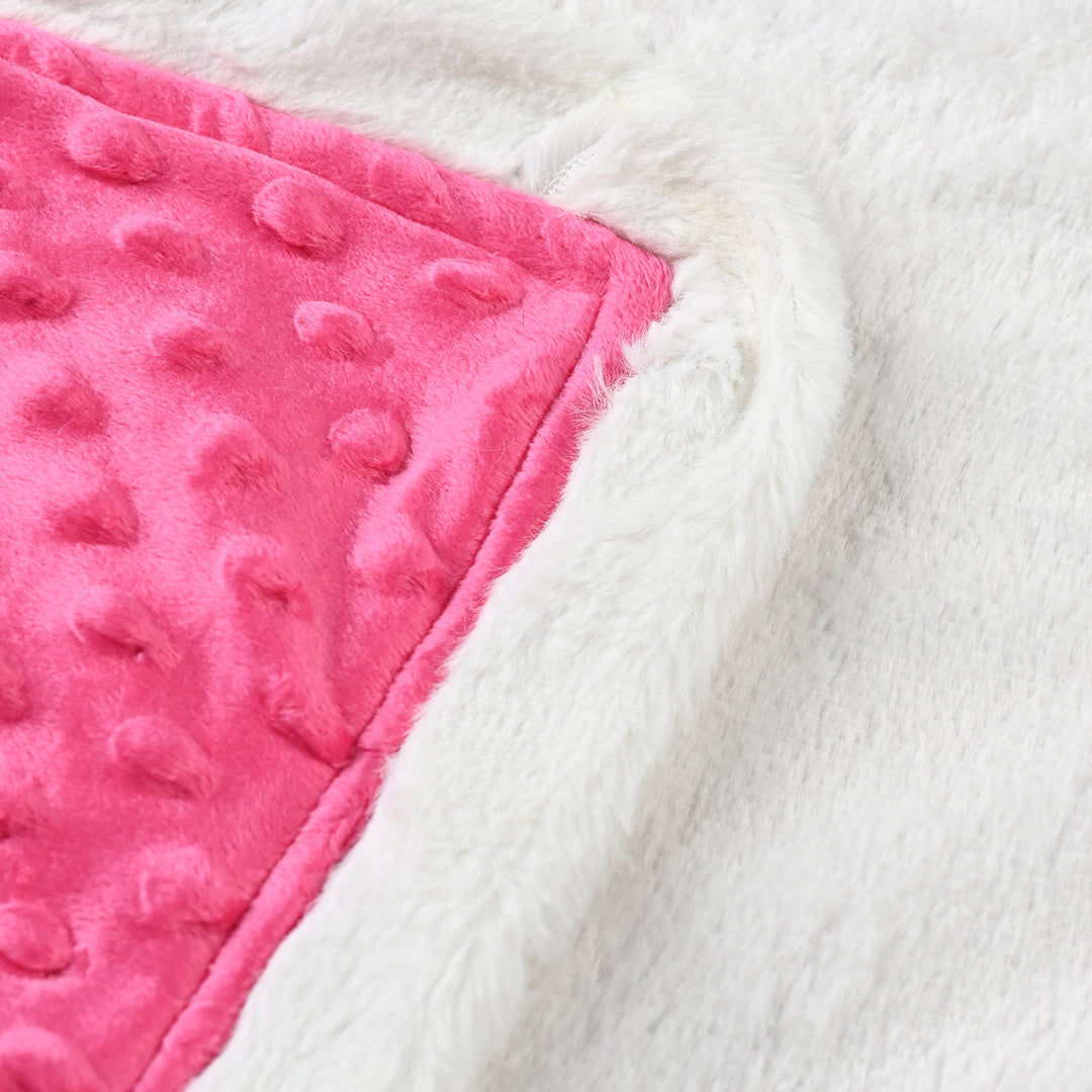 Blanket + Neck pillow | Pink