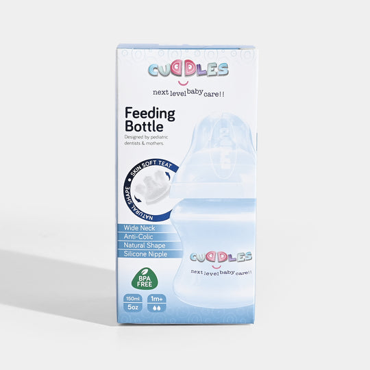Cuddles Feeder Bottle 150Ml Blue