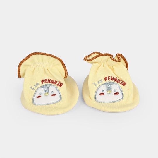 Soft Cotton Baby Booties | 6-12M