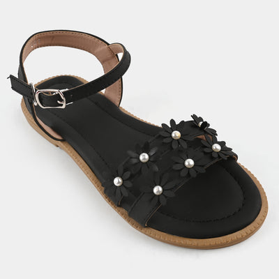 Girls Sandals J01-BLACK