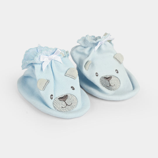 Soft Cotton Baby Booties | 6-12M