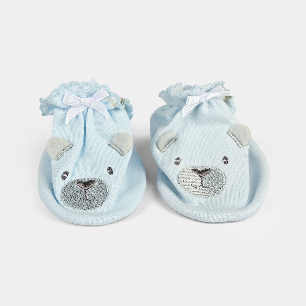 Soft Cotton Baby Booties | 6-12M