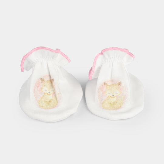 Soft Cotton Baby Booties | 0-6M