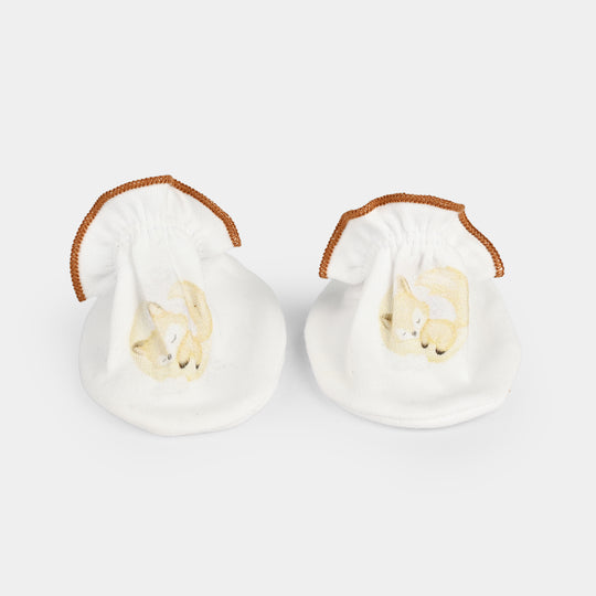 Soft Cotton Baby Booties | 0-6M