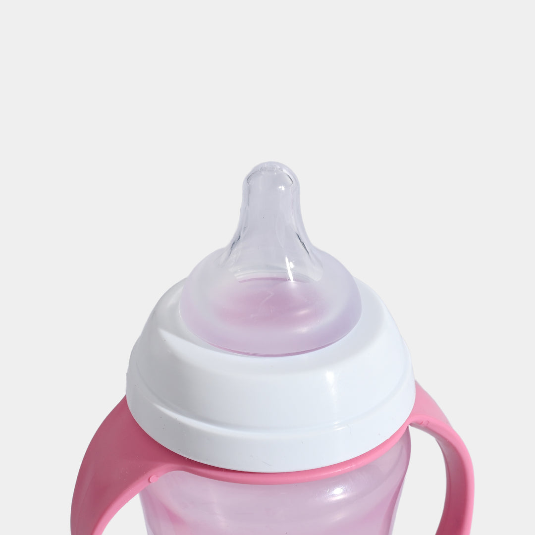 Cuddles Feeder Bottle 330Ml Pink