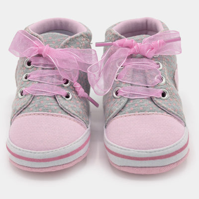Baby Girls Shoes B332 -GREY