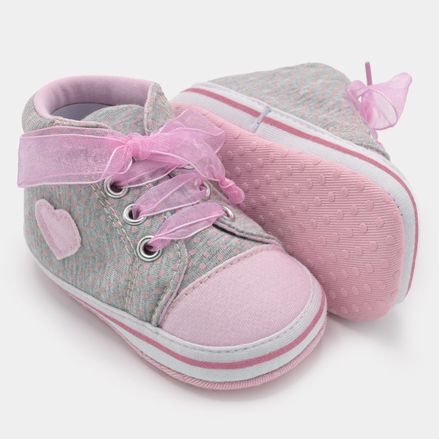 Baby Girls Shoes B332 -GREY