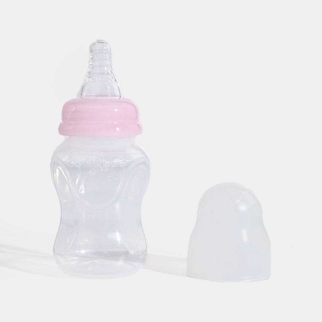 Cuddles Feeding Bottle 125ML - Pink