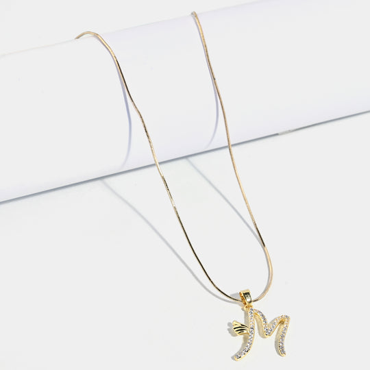 Girls Fancy Zircon Necklace