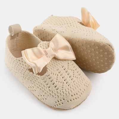 Baby Girls Shoes F46-BEIGE