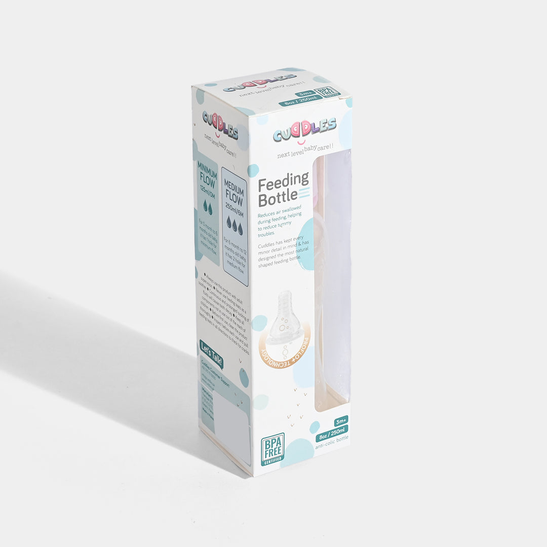 Cuddles Feeding Bottle 250ML - Pink