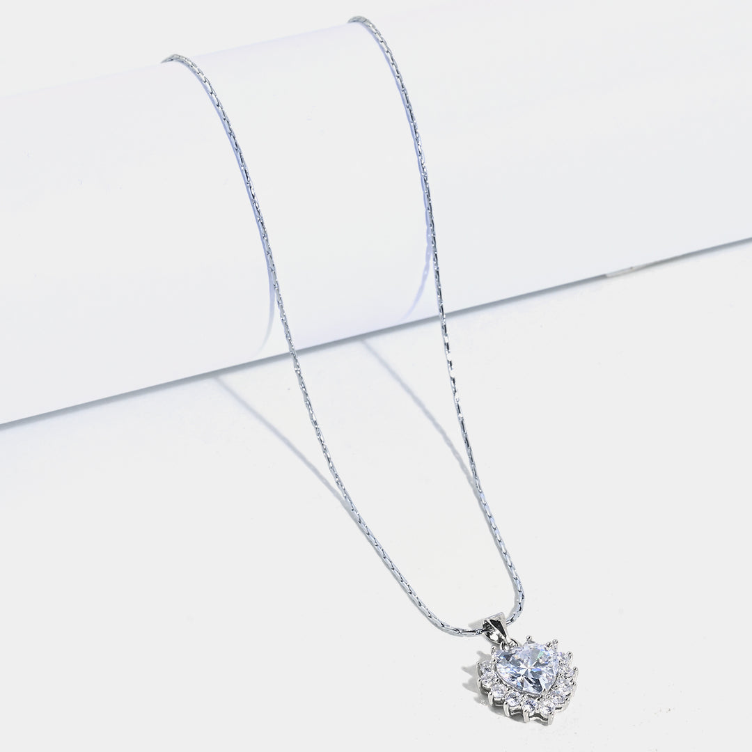 Girls Fancy Zircon Necklace