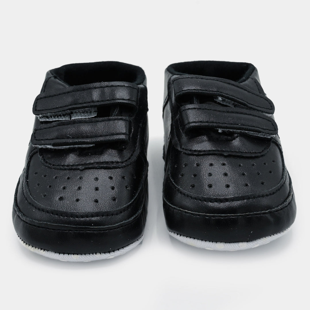 Baby Boy Shoes D77-BLACK