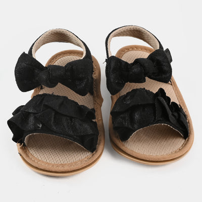 Baby Girls Shoes D120-BLACK