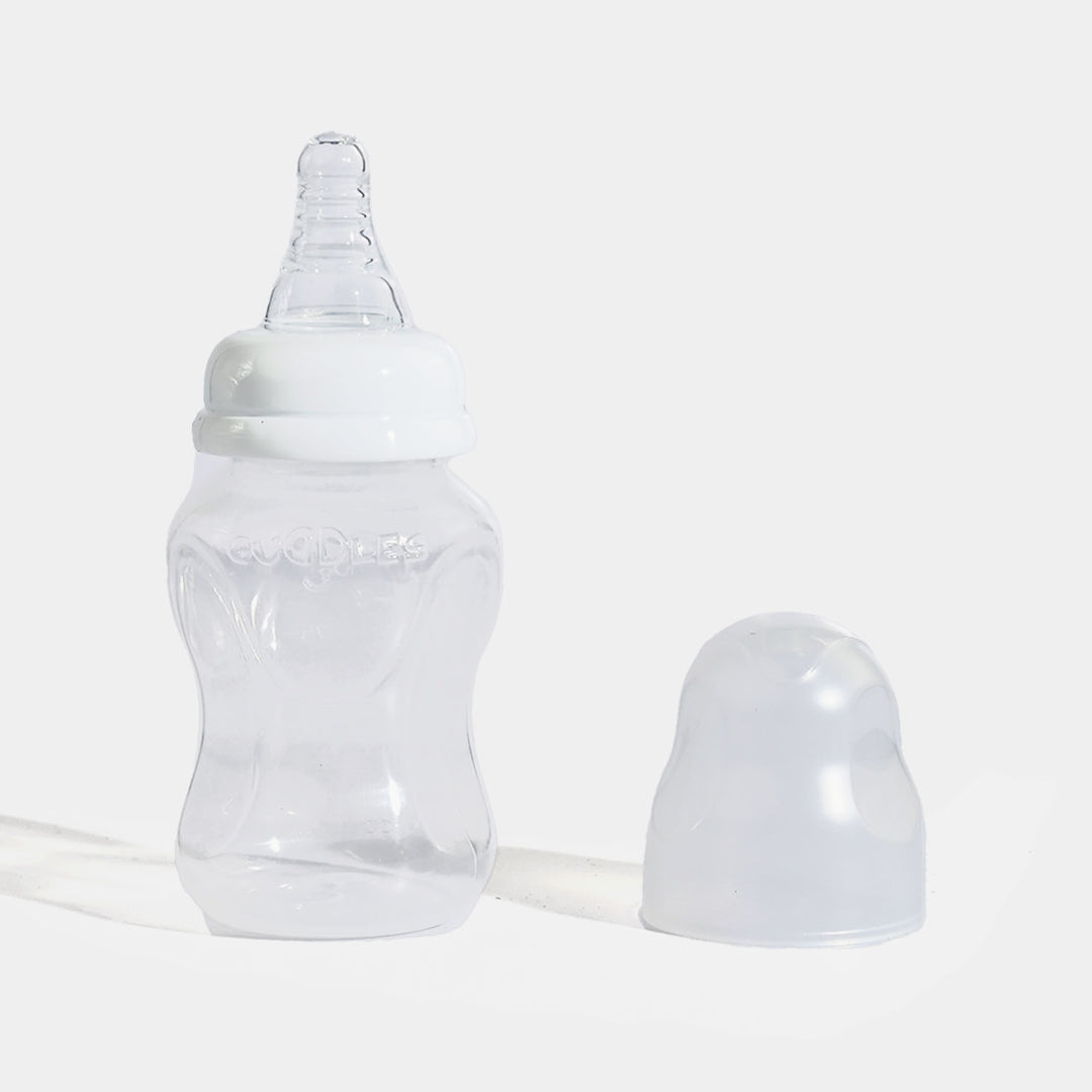 Cuddles Feeding Bottle 125ML | White
