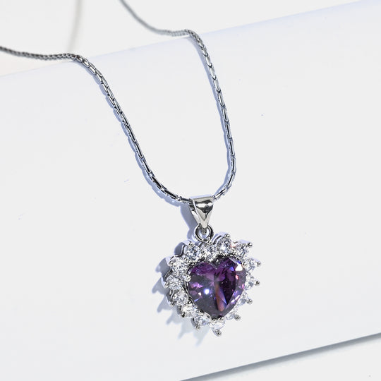 Girls Fancy Zircon Necklace