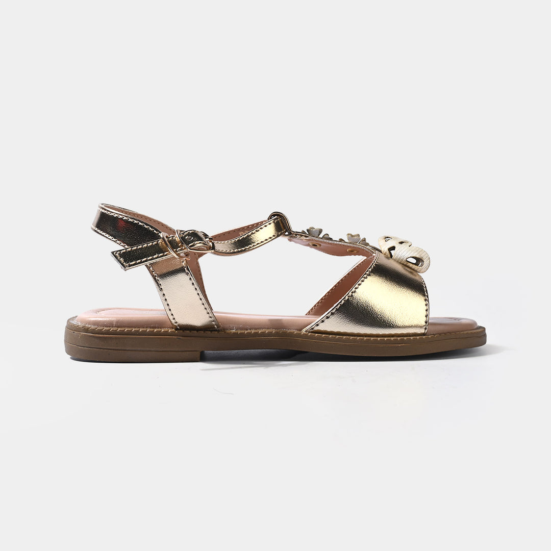 Girls Sandal BS-014-Golden