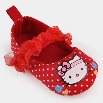 Baby Girls Shoes C-280-Red