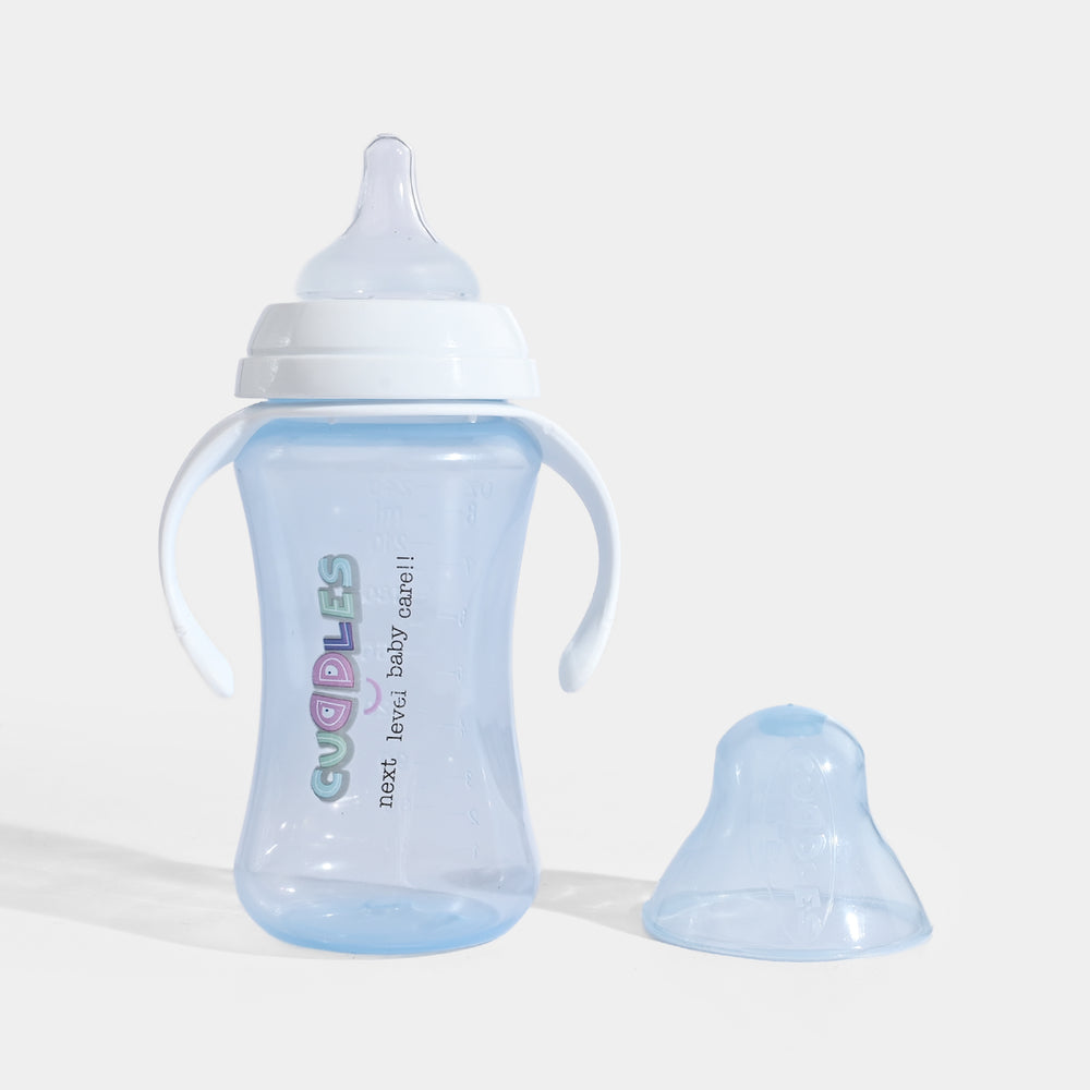 Cuddles Feeder Bottle 260Ml Blue