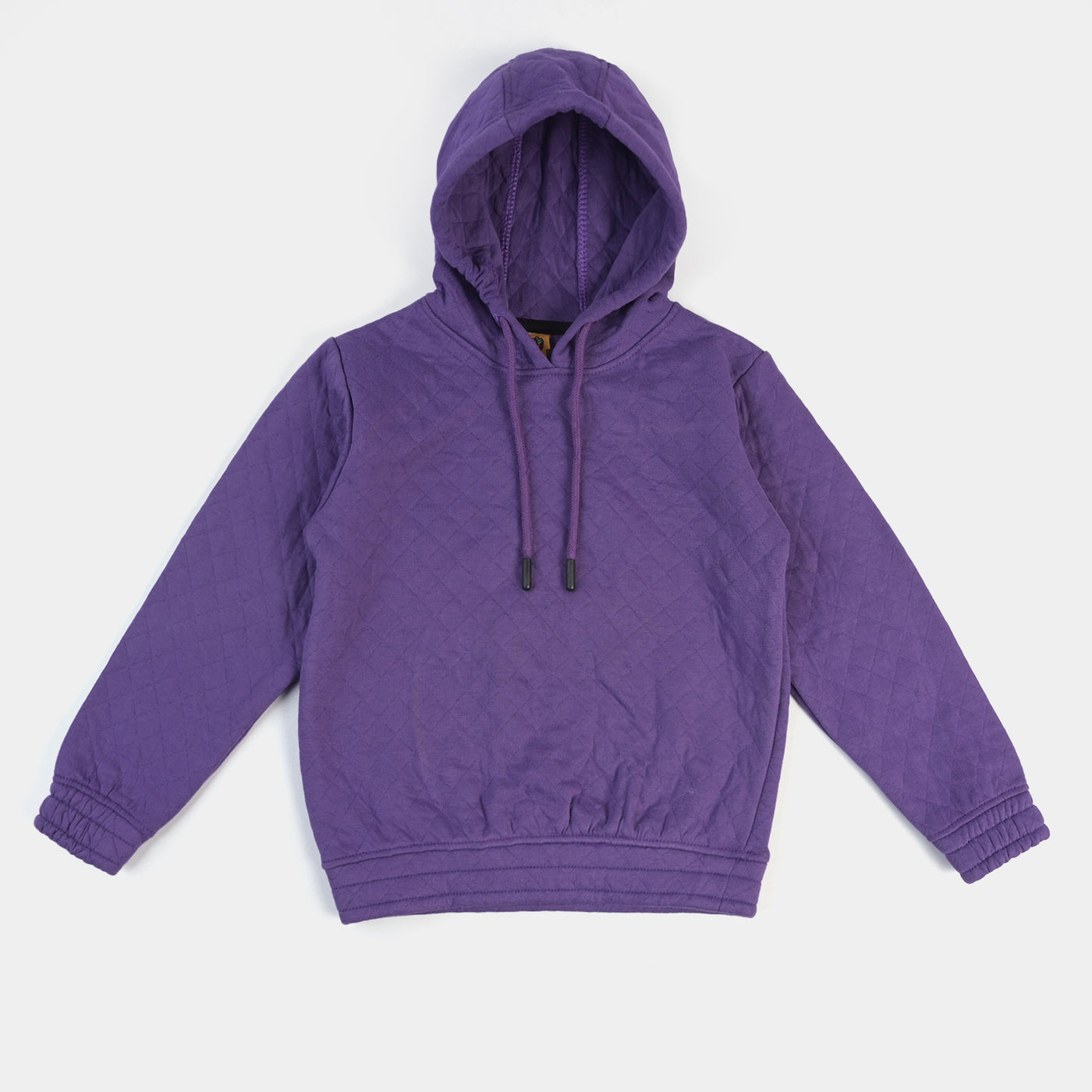 Girls Fleece 2-Piece Suit Quilted-Purple