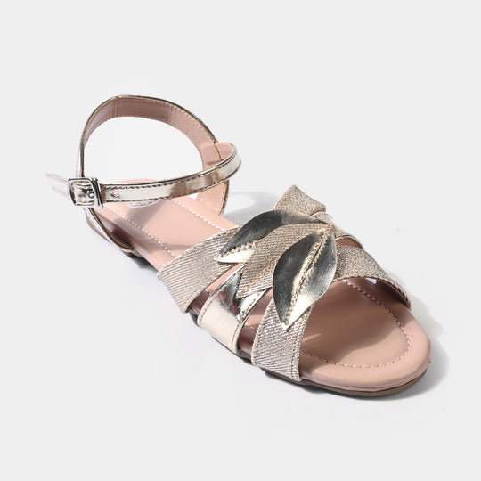 Girls Sandal 456-123-Golden