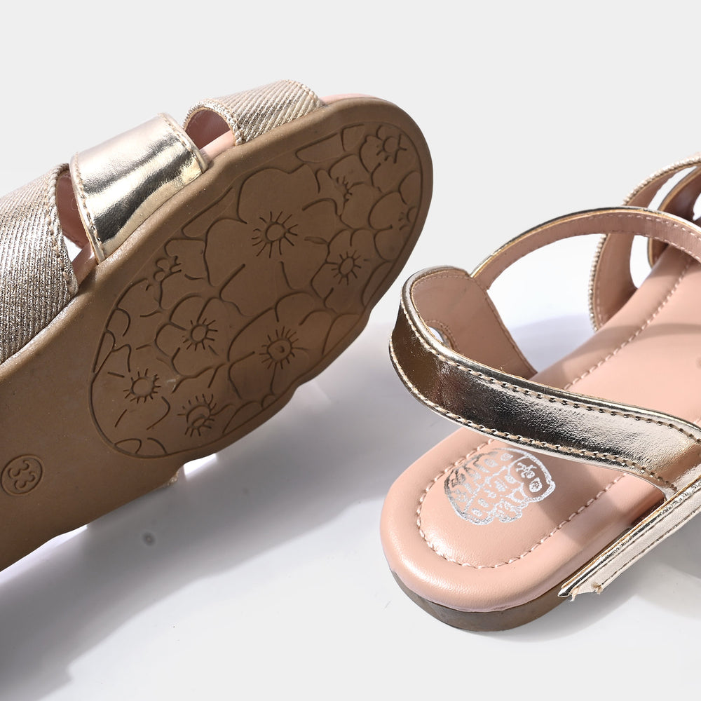 Girls Sandal 456-123-Golden