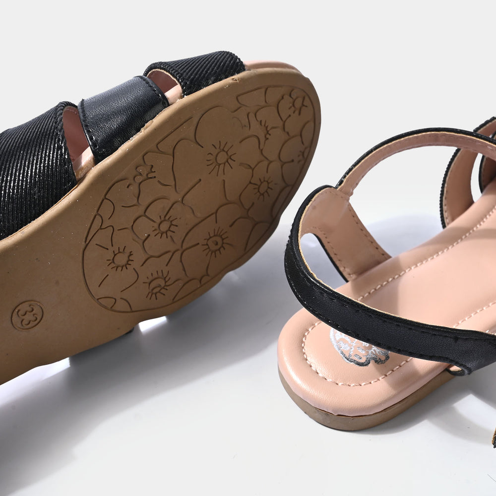 Girls Sandal 456-123-BLACK