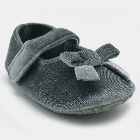 Baby Girls Shoes B281-GREY