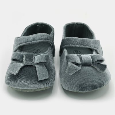Baby Girls Shoes B281-GREY