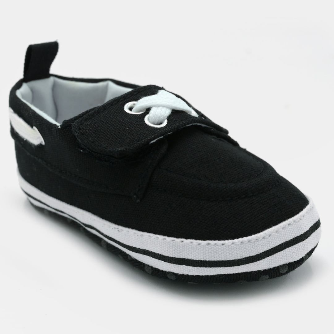 Baby Boy Shoes D64-BLACK