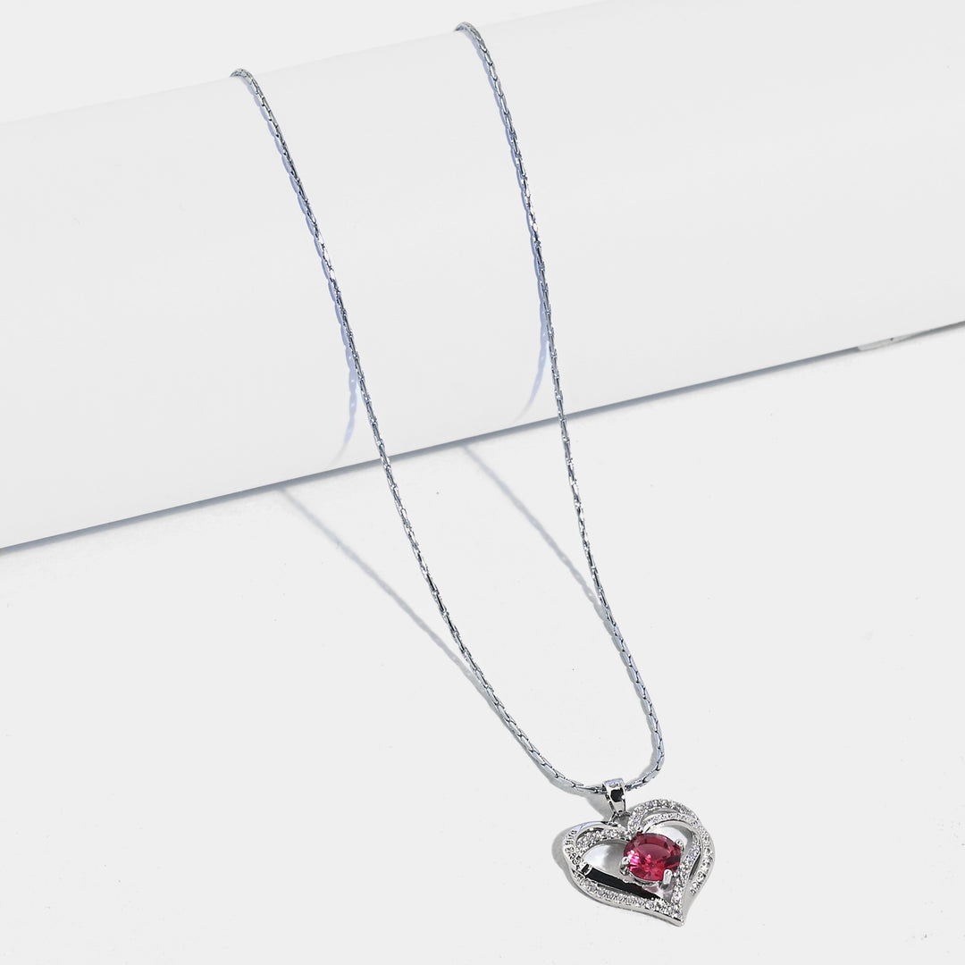 Girls Fancy Zircon Necklace