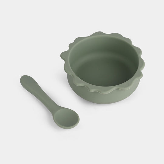 Silicone Suction Baby Feeding Set