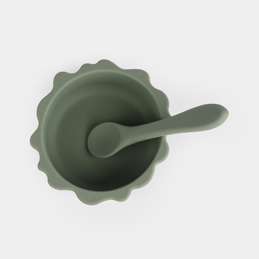 Silicone Suction Baby Feeding Set