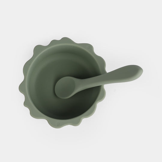 Silicone Suction Baby Feeding Set