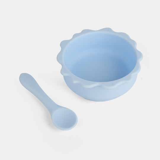 Silicone Suction Baby Feeding Set