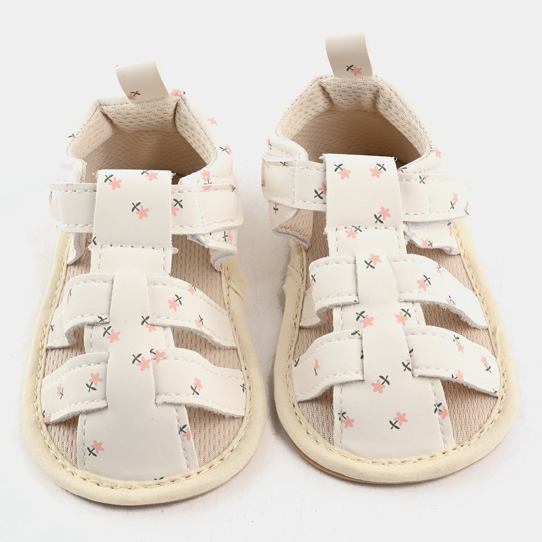 Baby Girls Shoes J15-White