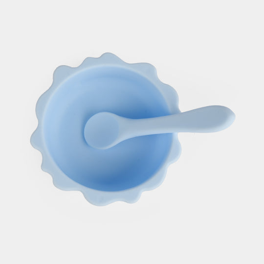 Silicone Suction Baby Feeding Set