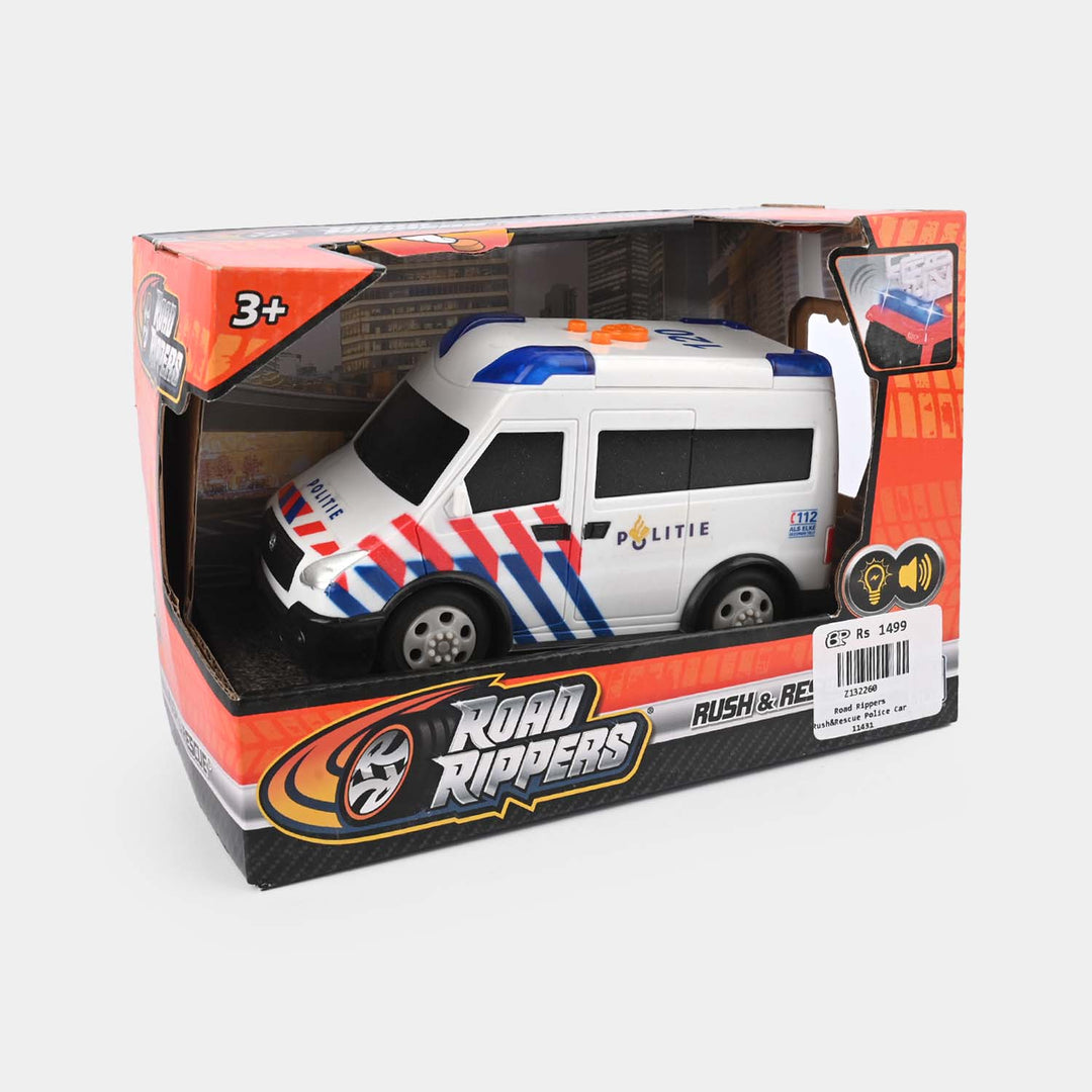 Rush & Rescue Vehicle Toy with Light and Sound for Kids