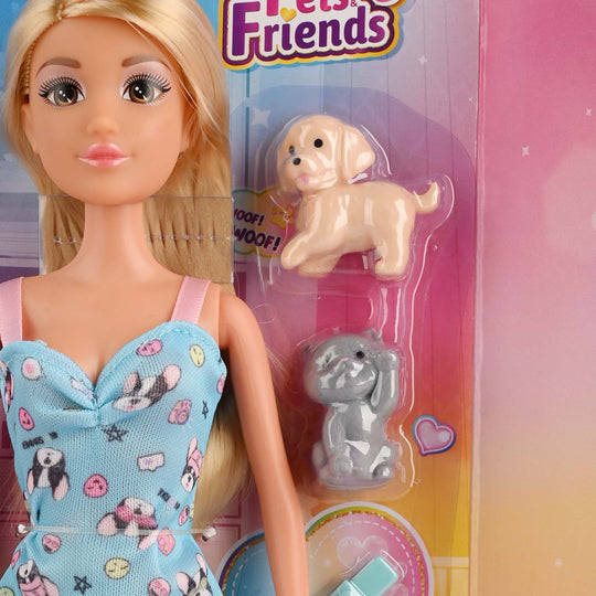 11.5" Lovely Fashion Doll with Accessories Set