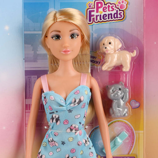 11.5" Lovely Fashion Doll with Accessories Set