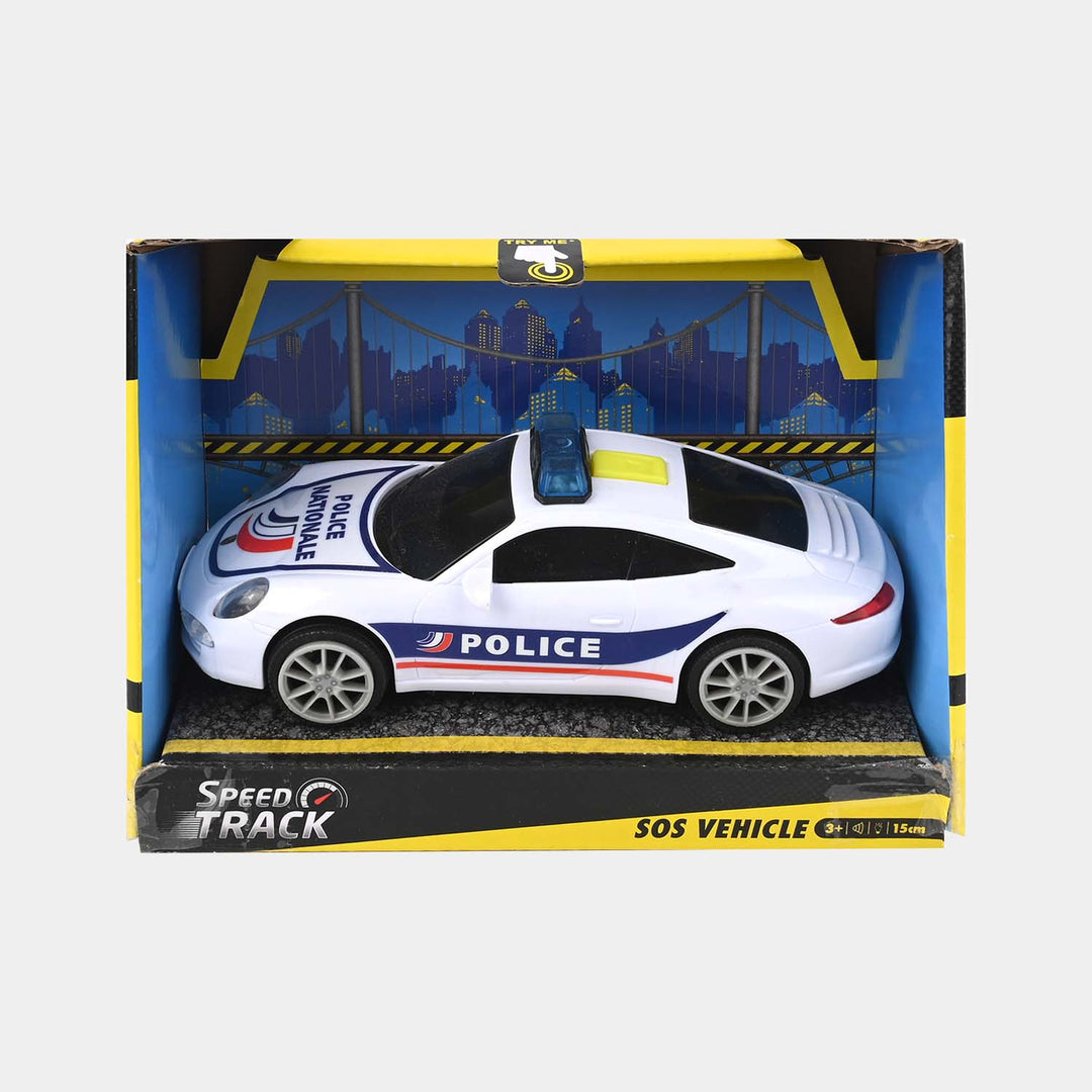 Speed Vehicle Toy with Light and Sound for Kids